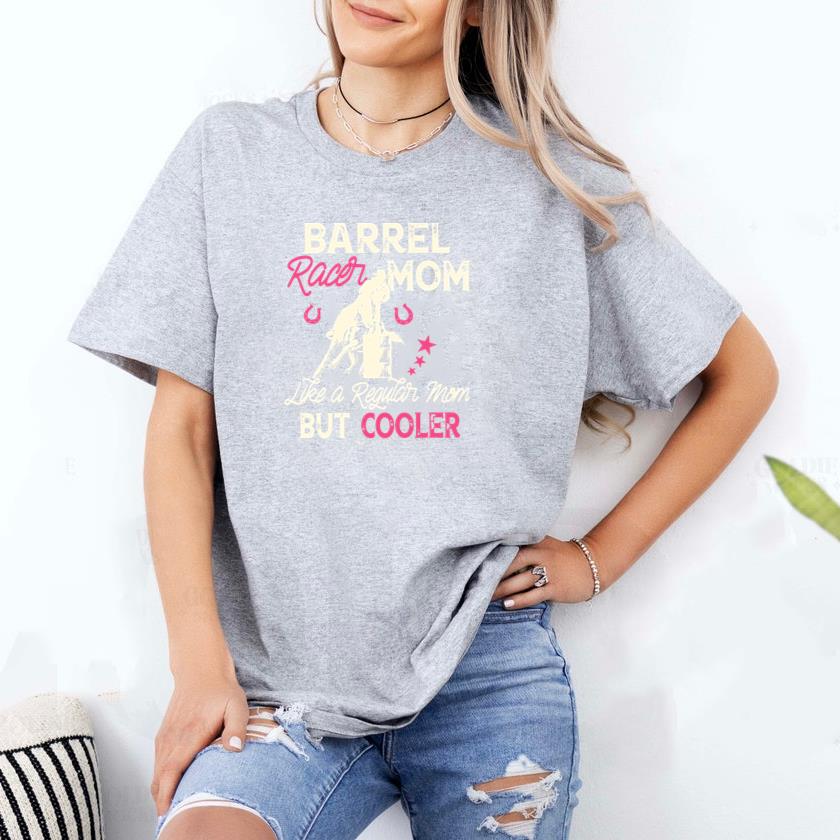Barrel Rodeo Barrel racer mom Classic T-Shirt