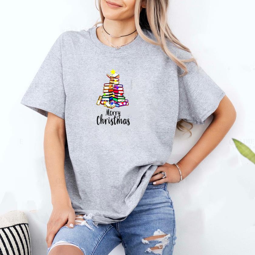BOOKS LOVE CHRISTMAS T-Shirt