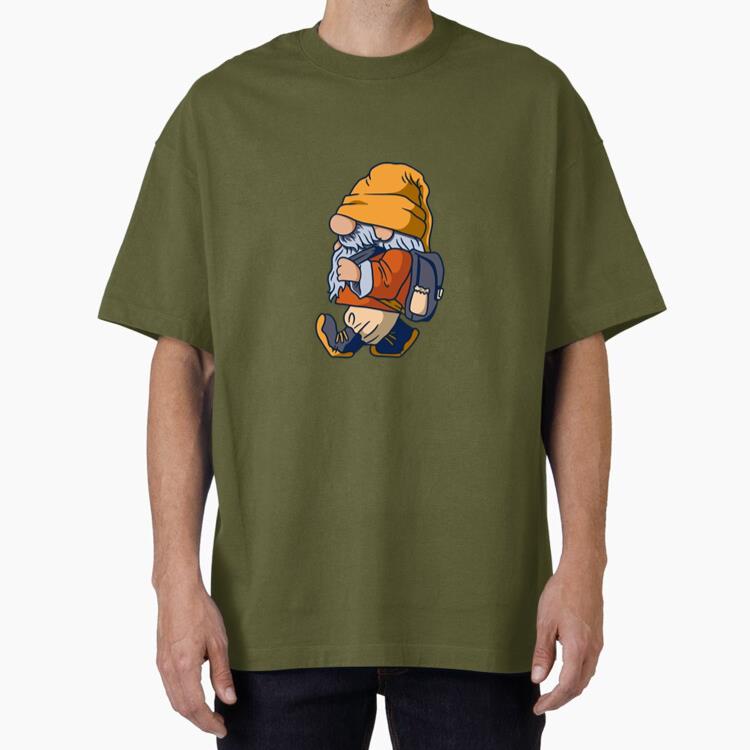 Climbing Gnome Oversized T-Shirt