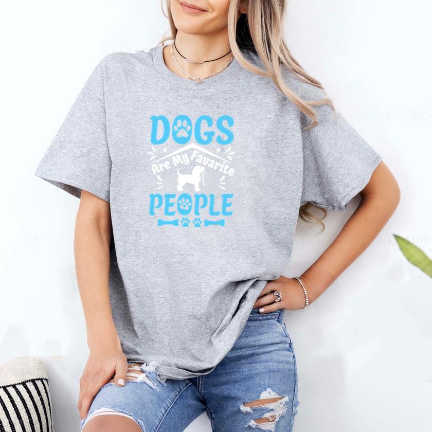 Dogs Are My Favorite People T-Shirt