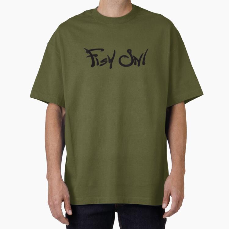 Fish On Life Fishing Oversized T-Shirt
