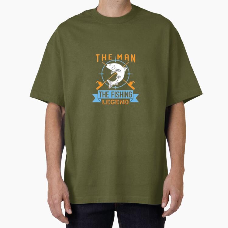 fishing holiday design good tournament X Oversized T-Shirt