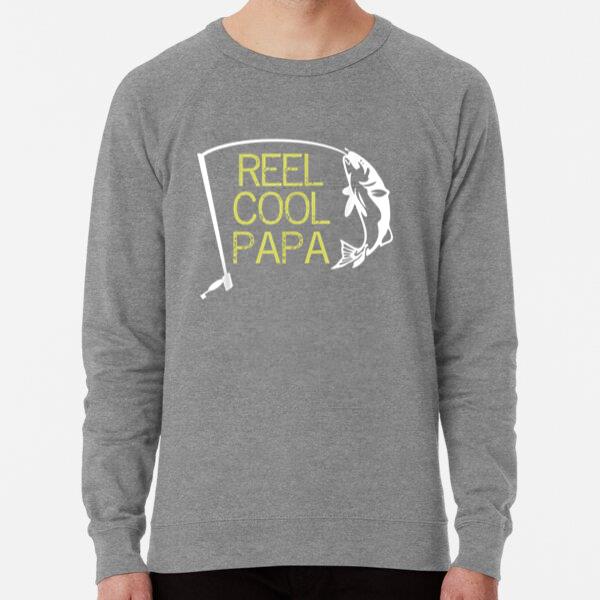 Fishing Reel Cool Papa Dad Sweatshirt