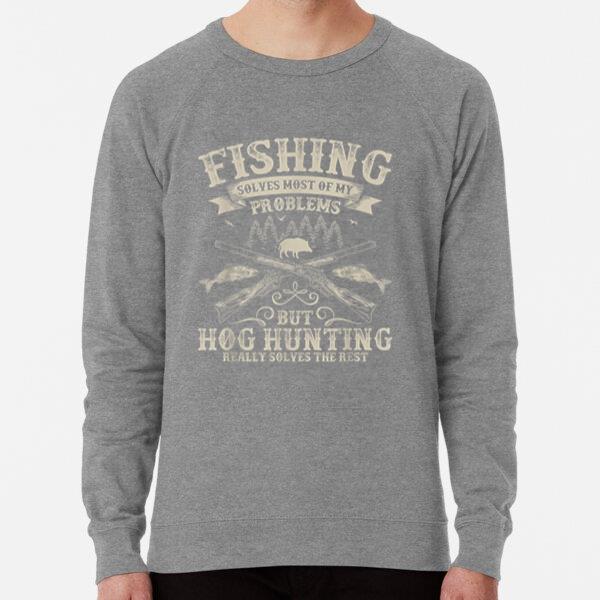 Fishing Solves Most Problems Sweatshirt