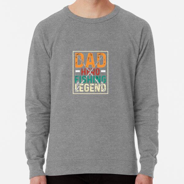 fishing tshirt design dad hero Sweatshirt