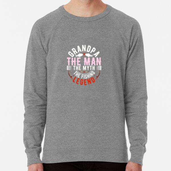 grandpa man myth fishing legend X Sweatshirt