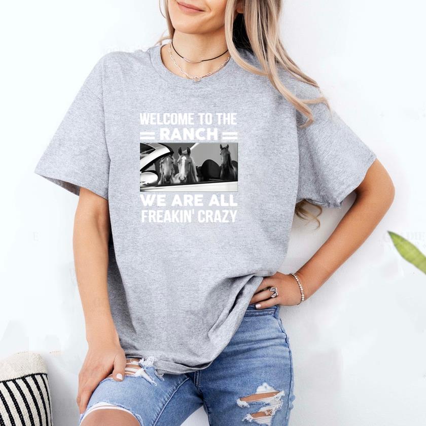 Horse Welcome to the ranch Classic T-Shirt