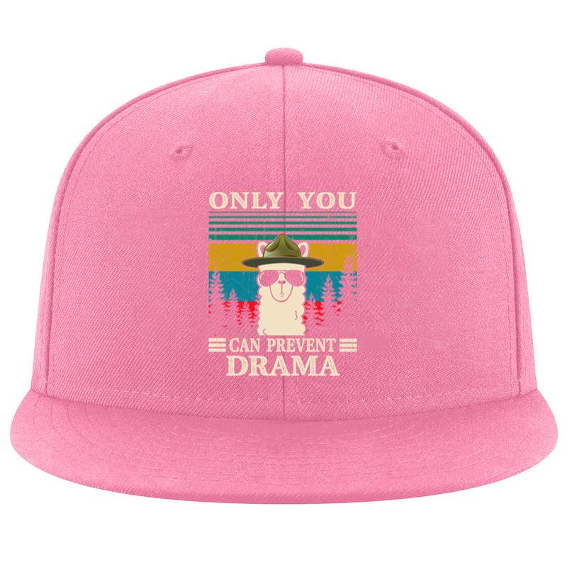Llama Camping Only You Can Prevent Drama Cap