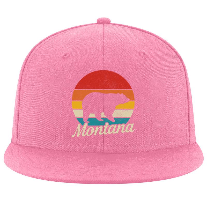 Montana Vintage Grizzly Bear Camping Cap