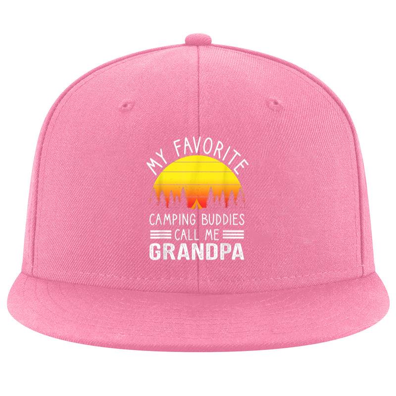 My Favorite Camping Buddies Call Me Grandpa Cap