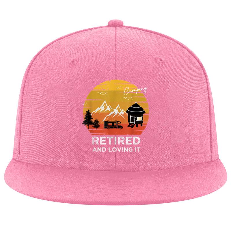 Retired And Loving It Camping Cap