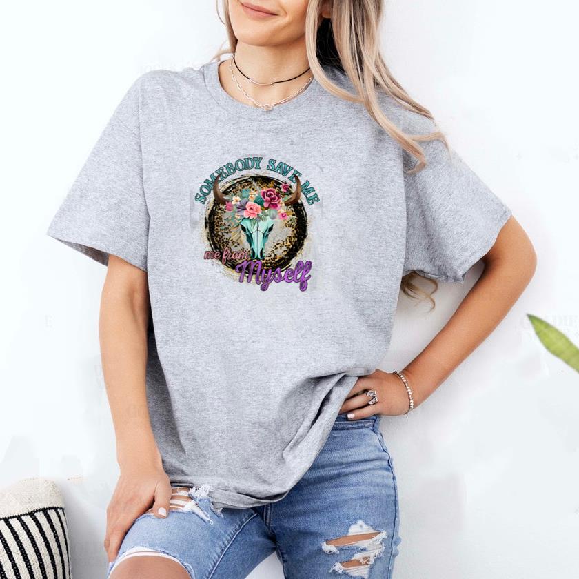 Rodeo Somebody Save Me Classic T-Shirt