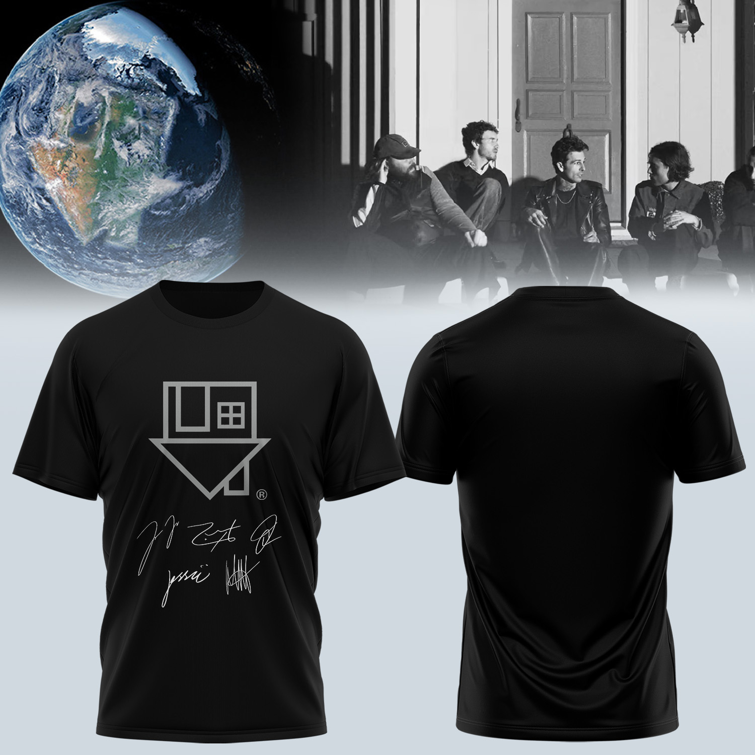 The Neighbourhood’s THE WOURLD TOUR signed TShirt